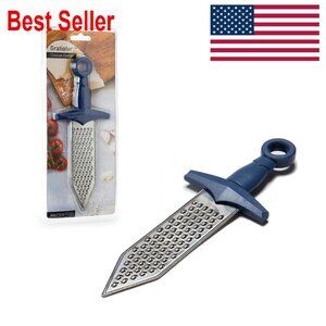 Stainless Steel Mini Cheese Grater Sword-Shaped Kitchen Gadget Modern